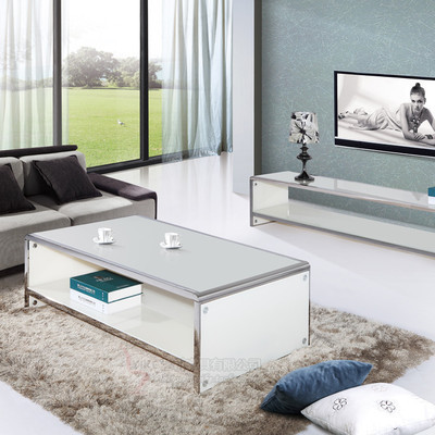 深圳市艺科家具 高品质钢化玻璃茶几，实用与美观的完美结合